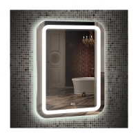 Зеркало MIXLINE "Мальта-2" 550*800 (ШВ) сенсорный выключатель, светодиодная подсветка + подогрев