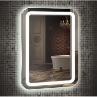 Зеркало MIXLINE "Мальта" 550*800 (ШВ) сенсорный выключатель, светодиодная подсветка Зеркало MIXLINE "Мальта" 550*800 (ШВ) сенсорный выключатель, светодиодная подсветка