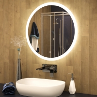 Зеркало MIXLINE "Мия" D800 сенсорный выключатель, светодиодная подсветка