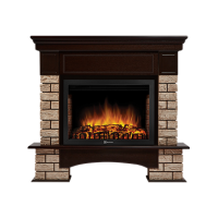 Портал Forte Wood 25U (угловой) камень коричневый, шпон темный дуб