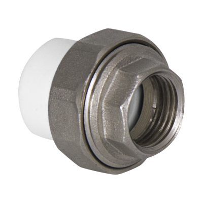 Муфта TEBO PP-R комбин. разъемная (Американка) 50х1 1/2", ВР, арт. 015020811