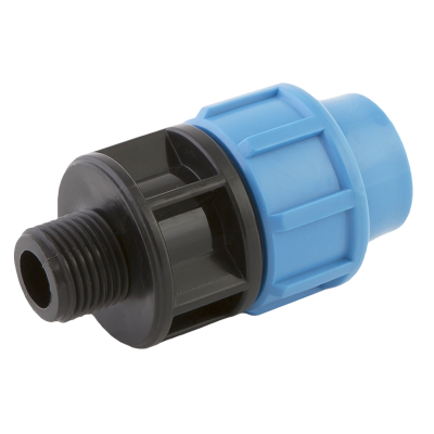 Муфта Джилекс ПНД переходная с наружной резьбой 25 х 1"