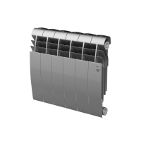 Радиатор Royal Thermo BiLiner 350 /Silver Satin - 6 секц.