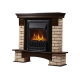 Портал Forte Wood Classic камень коричневый, шпон темный дуб