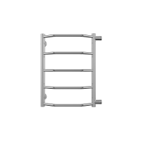 Полотенцесушитель Royal Thermo Трапеция П5 400х596 боковое подключение м/о 500