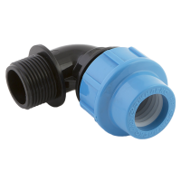 Отвод Джилекс ПНД с наружной резьбой 25х1" (20 шт. в. уп.) Отвод Джилекс ПНД с наружной резьбой 25х1" (20 шт. в. уп.)