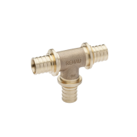 Тройник равнопроходный 20-20-20 PLATINUM RX (бронза)