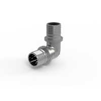 Уголок соединительный с наружной резьбой 20×3/4" Уголок соединительный с наружной резьбой 20×3/4"