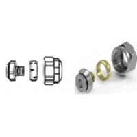 Фитинг коллекторный Royal Thermo 20х2,0 мм "евроконус", 3/4"