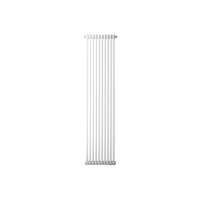 Радиатор трубчатый Zehnder Charleston 2200, 10 сек.1/2 бок.подк. RAL9016 (кроншт.в компл)