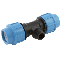 Тройник Джилекс ПНД с наружной резьбой 32х1"х32 (10 шт. в уп.)