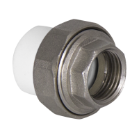 Муфта TEBO PP-R комбин. разъемная (Американка) 25х1/2", ВР Муфта TEBO PP-R комбин. разъемная (Американка) 25х1/2", ВР