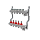 Коллектор нерж. в сборе с расходомерами 1" ВР-3/4" НР, 8 выходов