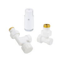 Компл-т подключения SCHLOSSER осевой STANDARD MINI 1/2" (белый) с термоголовкой MINI DIAMANT М30х1,5