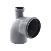 Отвод сер фронтальный 110/50х87 вых.вверх ВК, РТП (35)