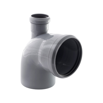 Отвод сер фронтальный 110/50х87 вых.вверх ВК, РТП (35)