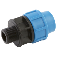 Муфта Джилекс ПНД переходная с наружной резьбой 32х1" Муфта Джилекс ПНД переходная с наружной резьбой 32х1"