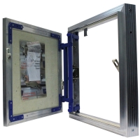 Люк скрытого монтажа ревизионный "под плитку" серия K 40/50 LYUKER (стальной, нажимной) Люк скрытого монтажа ревизионный "под плитку" серия K 40/50 LYUKER (стальной, нажимной)