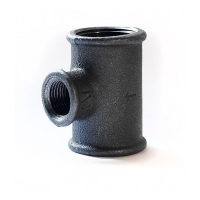Тройник перех 3/4-1/2-3/4 вн/вн/вн чугунный 20-15-20