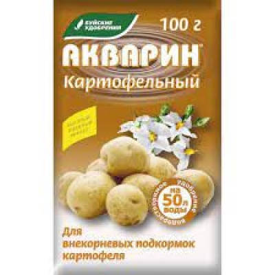 Акварин-картофельный 100г (для опрыскивания и защиты кустов) Буйские удобрения х80/20 Акварин-картофельный 100г (для опрыскивания и защиты кустов) Буйские удобрения х80/20
