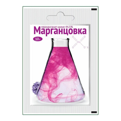 Марганцовка (перманганат калия) 10г САДОВИТА х70