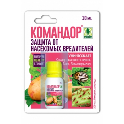 Командор флак 10мл Техноэкспорт 01-530 х120