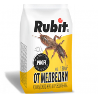 РУБИТ гранулы от медведки и проволочника 400г ПРОФИ х20