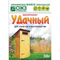 Удачный-биопрепарат для туалетов 30гр х40 Удачный-биопрепарат для туалетов 30гр х40