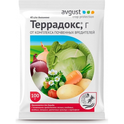 Террадокс 100г от почвенных вредит. Август х70шт Террадокс 100г от почвенных вредит. Август х70шт
