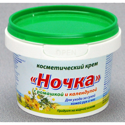Ночка Крем КОСМЕТИЧЕСКИЙ для ухода за сухой кожей рук и ног (используется как крем для доения) банка 200 грамм (220мл) х22 Ночка Крем КОСМЕТИЧЕСКИЙ для ухода за сухой кожей рук и ног (используется как крем для доения) банка 200 грамм (220мл) х22