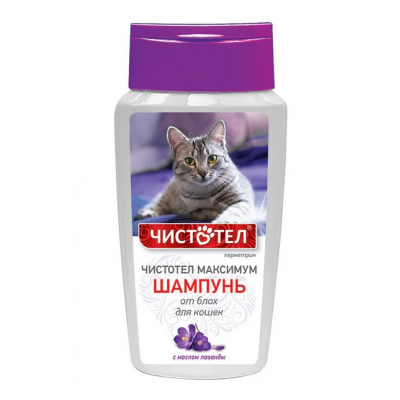 Чистотел Шампунь от блох для кошек МАКСИМУМ 180мл C614 x36