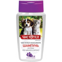 Чистотел Шампунь от блох для щенков и котят МАКСИМУМ 180мл C615 x36 Чистотел Шампунь от блох для щенков и котят МАКСИМУМ 180мл C615 x36