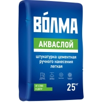 Штукатурка цементная Волма Акваслой 25кг