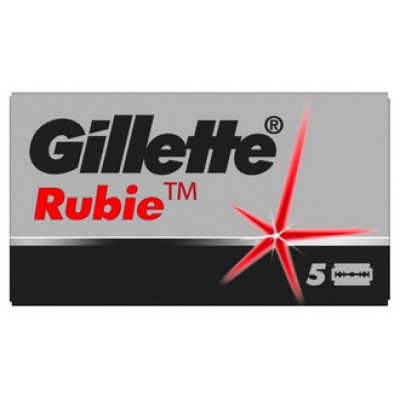 Сменные лезвия для безопасных бритв Plus 5 Gillette Platinum