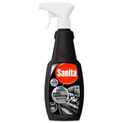 Чистящее средство для плит SANITA спрей жироудалитель 500мл.