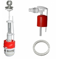 Арматура к смыв.бачку ИНКОЭР универ.метал.шток бок/под.