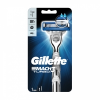 Бритва с 1 сменной кассетой GILLETTE Mach 3 Turbo