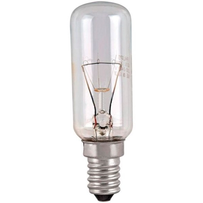 Лампа PHILIPS T25L 40Вт 220В Е14 прозрачная для вытяжек